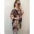 Tunika kurzarm frauen oversized (4XL / 5XL ONE SIZE) ITALIAN FASHION IM422330