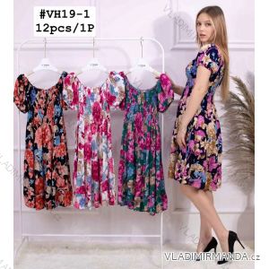 Kurzärmliges Sommerkleid für Damen (M-2XL) ITALIAN FASHION IMWE22WH19-1
