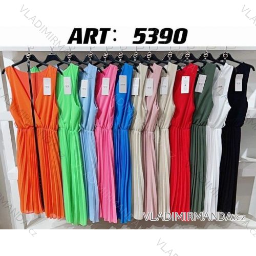 Ärmelloses Damen-Sommerkleid (S / M ONE SIZE) ITALIAN FASHION IMWC222493
