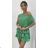 Kurzarm-Sommerkleid für Damen (S / M ONE SIZE) ITALIAN FASHION IMWG222555