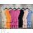 Kurzarm-Sommerkleid für Damen (S / M ONE SIZE) ITALIAN FASHION IMWG222555