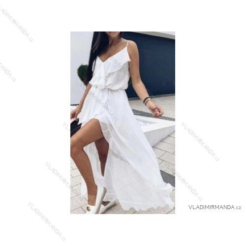 Langes Sommerkleid für Damen (S/M ONE SIZE) ITALIAN FASHION IMWB222567