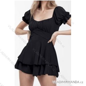 Kurzärmliges Sommerkleid für Damen (S / M ONE SIZE) ITALIAN FASHION IMWB22017