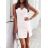 Mini-Sommerkleid für Damen mit Trägern (S/M/L Einheitsgröße) ITALIAN FASHION IMD22376/DR gelb
