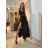 Langes trägerloses Sommerkleid für Damen aus Satin (S/M EINHEITSGRÖSSE) ITALIAN FASHION IMM22360 weiß