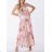 Sommerchiffon-Sommerkleid Carmen (S / M ONE SIZE) ITALIAN FASHION IMWA222561