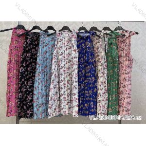 Ärmelloses Sommerkleid für Damen (S / M ONE SIZE) ITALIAN FASHION IMWK222606