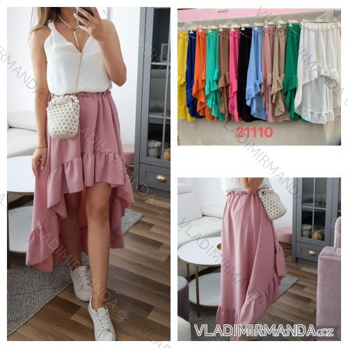 Langer Damenrock (S / M ONE SIZE) ITALIAN FASHION IMWL222650