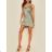 Sommer kurzes Kleid an Trägern Frauen (UNI S-M) ITALIAN FASHION IMM20307