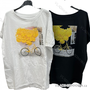 Kurzarm-T-Shirt für Damen (UNI S-M) ITALIAN FASHION IMM20308