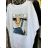 Kurzarm-T-Shirt für Damen (UNI S-M) ITALIAN FASHION IMM20308