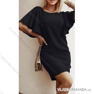 Kurzärmliges Sommerkleid für Damen (S / M ONE SIZE) ITALIAN FASHION IMWB22017