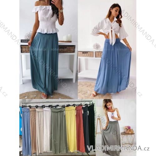 Langer Sommerrock für Damen (S / M ONE SIZE) ITALIAN FASHION IMWOP22OP093