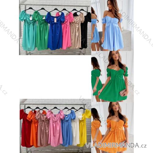 Carmen Sommerkleid (S / M ONE SIZE) ITALIAN FASHION IMWOP22OP0370