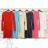 Sommerkleid Langarm geblümte Damen (UNI S / L) ITALIAN FASHION IMK20150