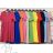 Sommerkleid Langarm geblümte Damen (UNI S / L) ITALIAN FASHION IMK20150