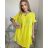 Sommerkleid Langarm geblümte Damen (UNI S / L) ITALIAN FASHION IMK20150