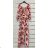 Sommerkleid Langarm geblümte Damen (UNI S / L) ITALIAN FASHION IMK20150