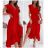 Ärmelloses Sommerkleid für Frauen (uni sm) ITALIAN FASHION IMD20550