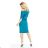 Sommerkleid Damen (uni sl) MODA ITALY IMD20299 S blau