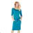 Sommerkleid Damen (uni sl) MODA ITALY IMD20299 S blau