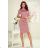 Sommerkleid Damen (uni sl) MODA ITALY IMD20299 XS altrosa