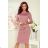 Sommerkleid Damen (uni sl) MODA ITALY IMD20299 XS altrosa
