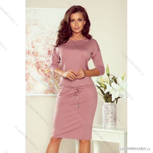 Sommerkleid Damen (uni sl) MODA ITALY IMD20299 XS altrosa