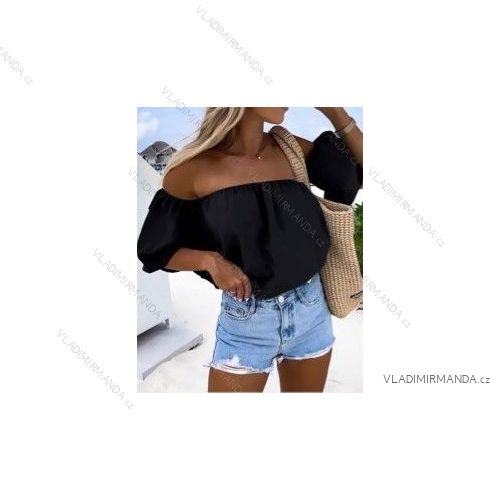 Langarmhemd für Damen (S / M ONE SIZE) ITALIAN FASHION IMWK21010