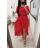 Langes Sommerkleid für Damen Carmen (S / M ONE SIZE) ITALIAN FASHION IMWD222612