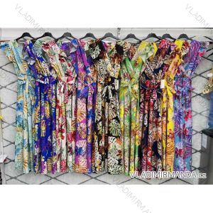 Übergroßes Sommerkleid in Übergröße (S / M / L ONE SIZE) ITALIAN FASHION IMWY22072