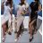 Sommer langes Tüllkleid Carmen Damen (S / M ONE SIZE) ITALIAN FASHION IMWA222461