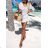 Sommer langes Tüllkleid Carmen Damen (S / M ONE SIZE) ITALIAN FASHION IMWA222461