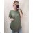 T-Shirt vayage Kurzarm Frauen (uni s / m) ITALIAN FASHIONIM420165 schwarz
