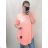 T-Shirt vayage Kurzarm Frauen (uni s / m) ITALIAN FASHIONIM420165 schwarz