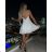 Sommerkleid mit Trägern Damen (S / M ONE SIZE) ITALIAN FASHION IMM211288 S/M königsblau