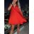 Sommerkleid mit Trägern Damen (S / M ONE SIZE) ITALIAN FASHION IMM211288 S/M königsblau