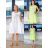Ärmelloses Sommerkleid für Damen (S / M ONE SIZE) ITALIAN FASHION IMPLS2234543
