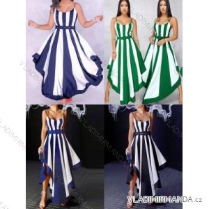 Šaty letní na ramínka dámské (S/M ONE SIZE) ITALSKÁ MÓDA IMPBB22B21841