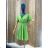 Kurzarm-Sommerkleid für Damen (S / M ONE SIZE) ITALIAN FASHION IMPDY22MDUE22162