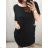 Kleid Oversize Kurzarm Damen (4XL/5XL ONE SIZE) ITALSKÁ MÓDA IM422026