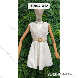 Šaty letní na ramínka dámské (S/M ONE SIZE) ITALSKÁ MÓDA IMPBB22B21841