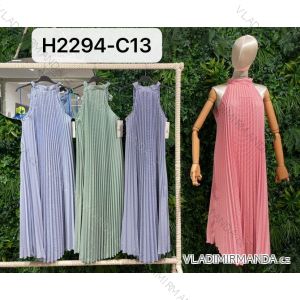 Šaty letní na ramínka dámské (S/M ONE SIZE) ITALSKÁ MÓDA IMPBB22B21841