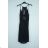 Elegantes Sommerkleid für Damen mit Trägern (S/M ONE SIZE) ITALIAN FASHION IMPSH248335 beige S/M