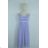 Šaty letní na ramínka dámské (S/M ONE SIZE) ITALSKÁ MÓDA IMPBB22B21841 weiß S / M