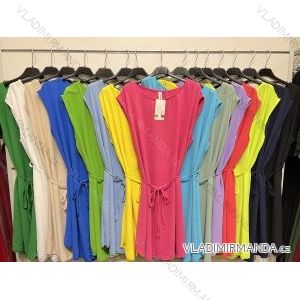 Šaty letní na ramínka dámské (S/M ONE SIZE) ITALSKÁ MÓDA IMPBB22B21841