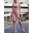 Carmen Sommer Sommer Schulterkleid (UNI S / M) ITALIENISCHE MODE IMM20628