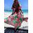 Carmen Sommer Sommer Schulterkleid (UNI S / M) ITALIENISCHE MODE IMM20628