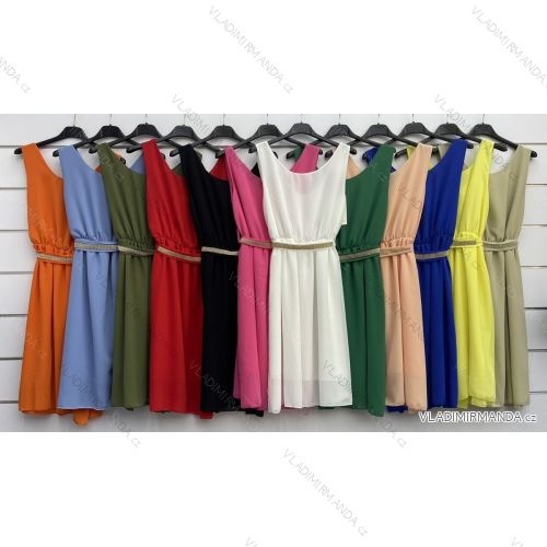 Ärmelloses Damen-Sommerkleid (S / M ONE SIZE) ITALIAN FASHION IMWC222493