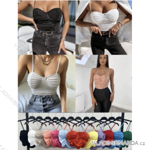 Šaty letní na ramínka dámské (S/M ONE SIZE) ITALSKÁ MÓDA IMPLS229027